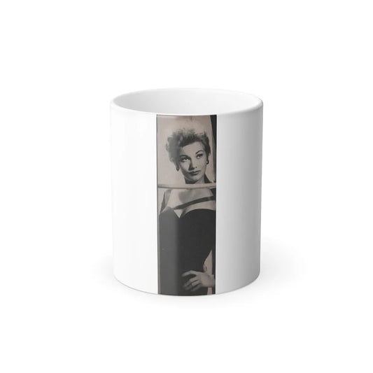 Kim Novak #185 - Scanned Mag. 66 Photos (Vintage Female Icons) Color Changing Mug 11oz-11oz-Go Mug Yourself