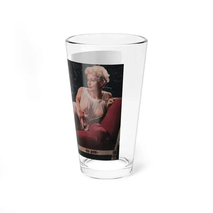 Kim Novak #208 - Playboy Mag. Oct. '59 - Photo (Vintage Female Icon) Pint Glass 16oz - Go Mug Yourself