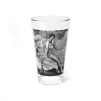 Kim Novak #213 (Vintage Female Icon) Pint Glass 16oz-16oz-Go Mug Yourself