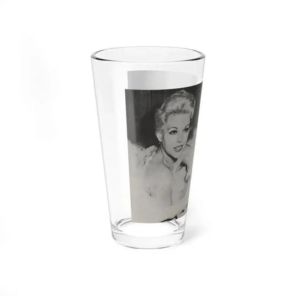 Kim Novak #217 - Pose! Pocket Mag. July '58 - 3 B&W Photos & Short Article (Vintage Female Icon) Pint Glass 16oz - Go Mug Yourself