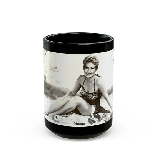 Kim Novak #235 (Vintage Female Icon) Black Coffee Mug 15oz - Go Mug Yourself