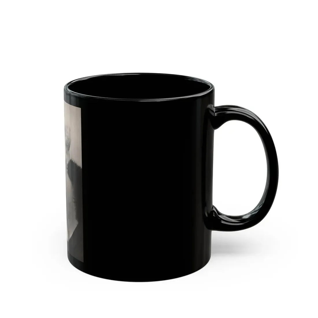 Kim Novak #249 - Tempo Mag. 2-21-56 - 1 B&W Photo (Vintage Female Icon) Black Coffee Mug - Go Mug Yourself