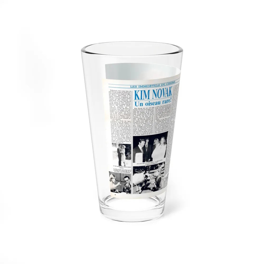 Kim Novak #254 (Vintage Female Icon) Pint Glass 16oz-Go Mug Yourself