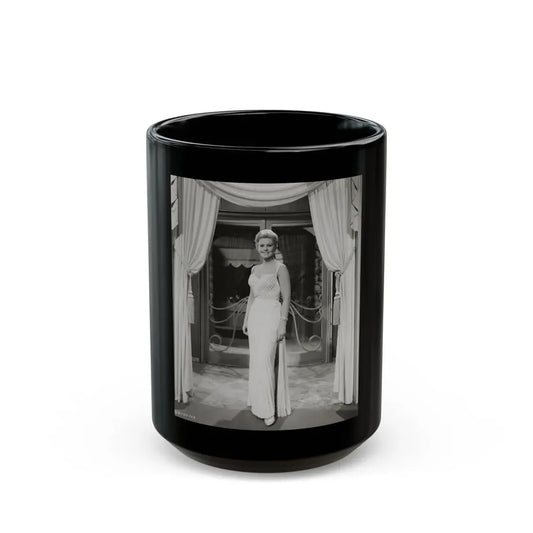Kim Novak #260 (Vintage Female Icon) Black Coffee Mug 15oz - Go Mug Yourself