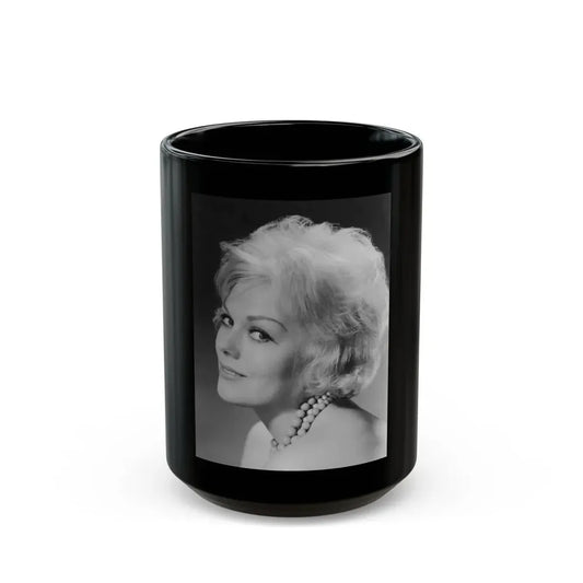 Kim Novak #268 (Vintage Female Icon) Black Coffee Mug 15oz - Go Mug Yourself