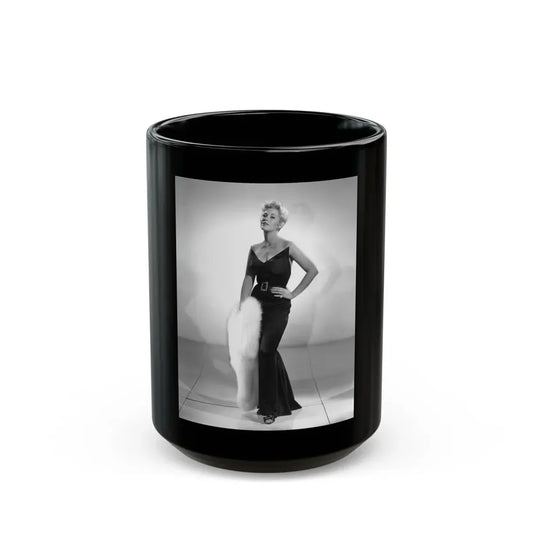 Kim Novak #269 (Vintage Female Icon) Black Coffee Mug 15oz - Go Mug Yourself
