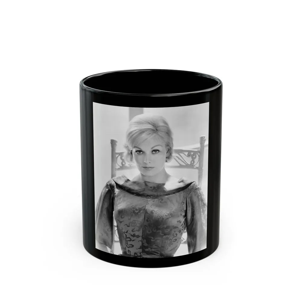 Kim Novak #272 (Vintage Female Icon) Black Coffee Mug-11oz-Go Mug Yourself