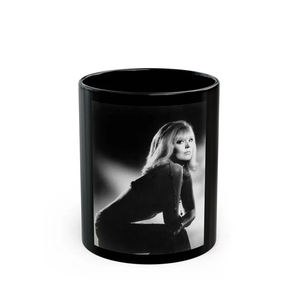 Kim Novak #273 (Vintage Female Icon) Black Coffee Mug-11oz-Go Mug Yourself