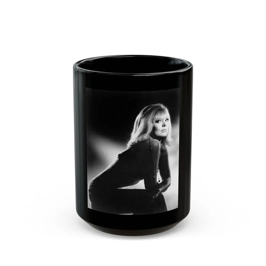 Kim Novak #273 (Vintage Female Icon) Black Coffee Mug-15oz-Go Mug Yourself