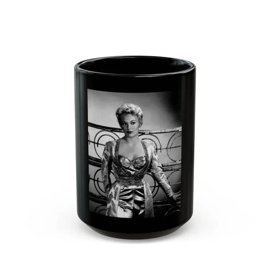 Kim Novak #274 (Vintage Female Icon) Black Coffee Mug 15oz - Go Mug Yourself