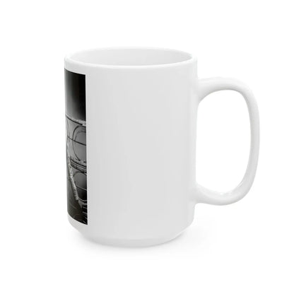 Kim Novak #274 (Vintage Female Icon) White Coffee Mug-Go Mug Yourself