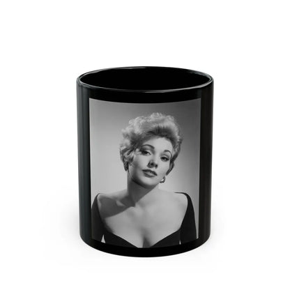 Kim Novak #277 (Vintage Female Icon) Black Coffee Mug-11oz-Go Mug Yourself