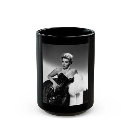 Kim Novak #278 (Vintage Female Icon) Black Coffee Mug 15oz - Go Mug Yourself
