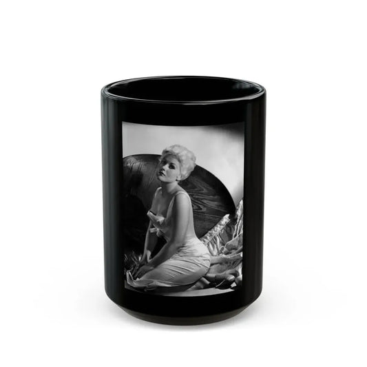 Kim Novak #279 (Vintage Female Icon) Black Coffee Mug 15oz - Go Mug Yourself