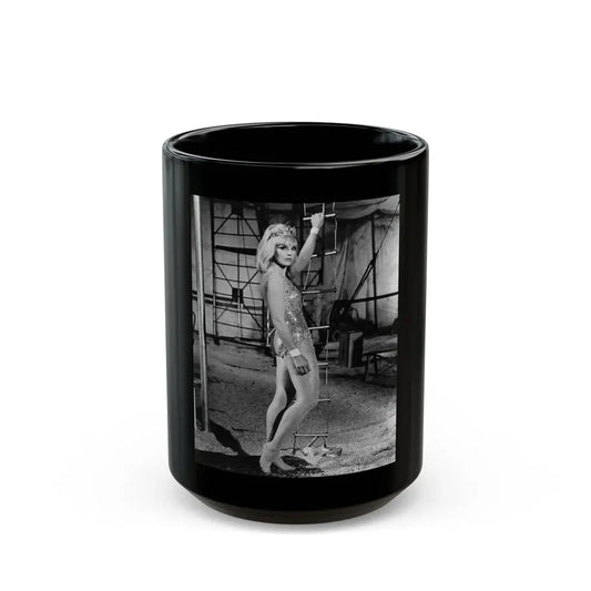 Kim Novak #292 (Vintage Female Icon) Black Coffee Mug 15oz - Go Mug Yourself