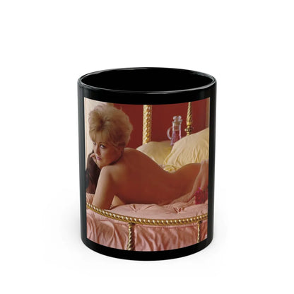 Kim Novak #311 (Vintage Female Icon) Black Coffee Mug-11oz-Go Mug Yourself