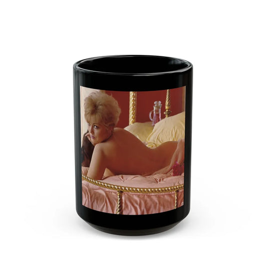 Kim Novak #311 (Vintage Female Icon) Black Coffee Mug-15oz-Go Mug Yourself