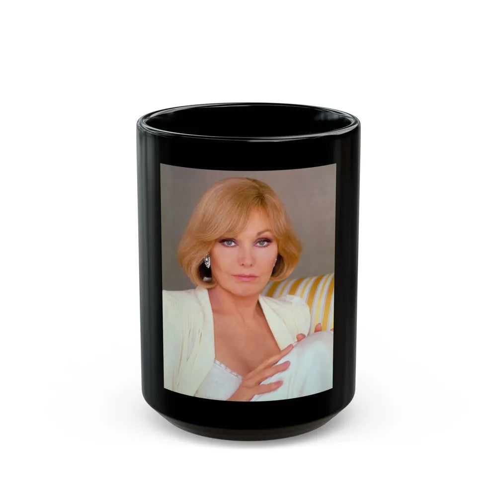 Kim Novak #316 (Vintage Female Icon) Black Coffee Mug-15oz-Go Mug Yourself