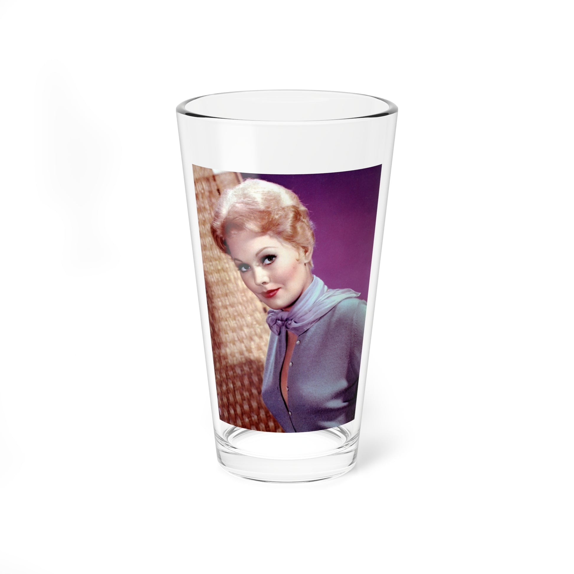 Kim Novak #318 (Vintage Female Icon) Pint Glass 16oz-16oz-Go Mug Yourself