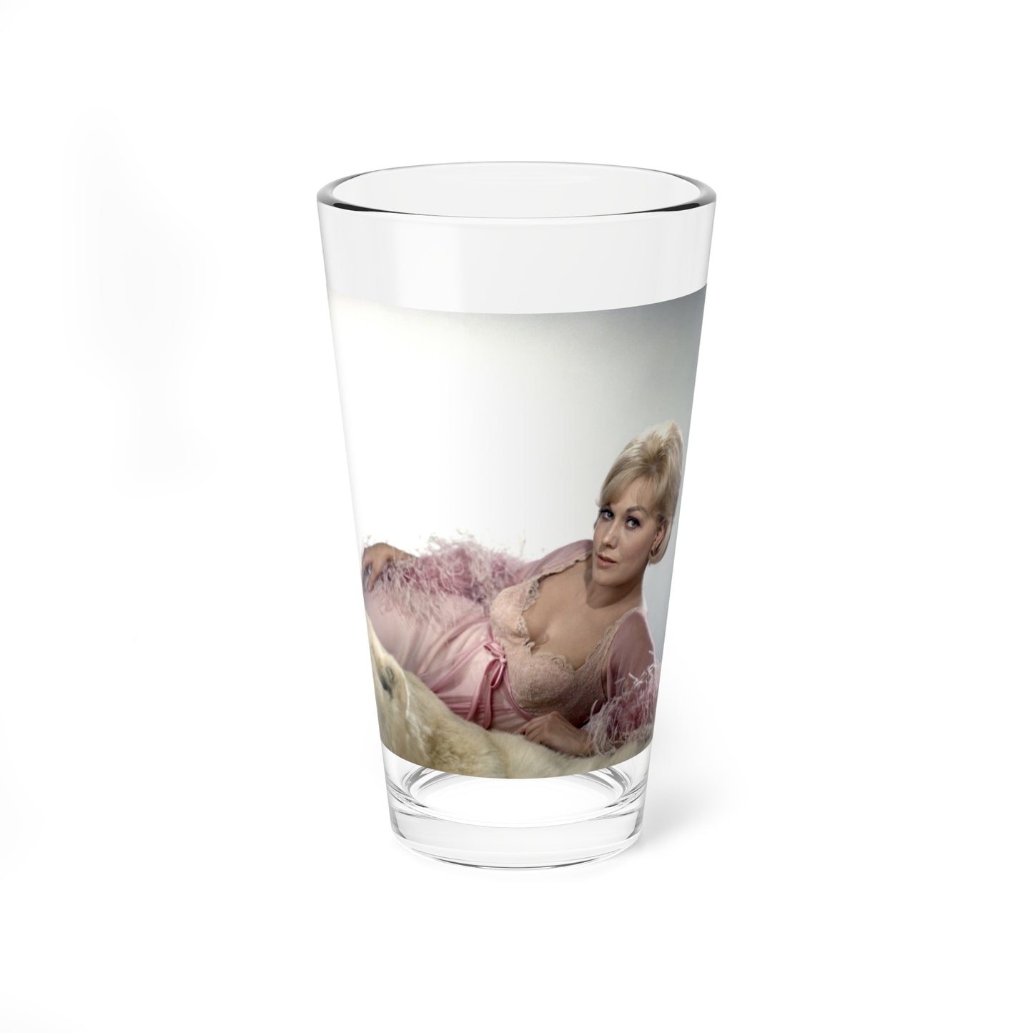 Kim Novak #330 (Vintage Female Icon) Pint Glass 16oz-16oz-Go Mug Yourself