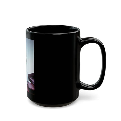 Kim Novak #332 (Vintage Female Icon) Black Coffee Mug-Go Mug Yourself