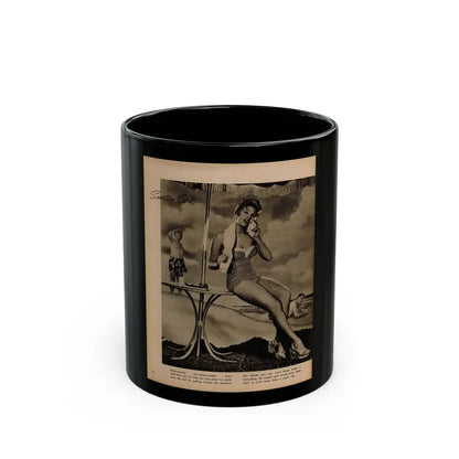 Kim Novak #341 1 (Vintage Female Icon) Black Coffee Mug 11oz - Go Mug Yourself