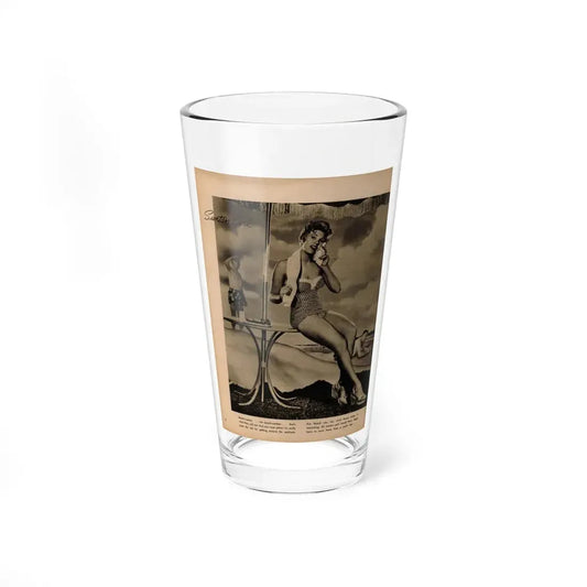 Kim Novak #341 1 (Vintage Female Icon) Pint Glass 16oz 16oz - Go Mug Yourself