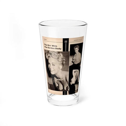 Kim Novak #343 (Vintage Female Icon) Pint Glass 16oz 16oz - Go Mug Yourself