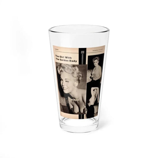 Kim Novak #343 (Vintage Female Icon) Pint Glass 16oz 16oz - Go Mug Yourself