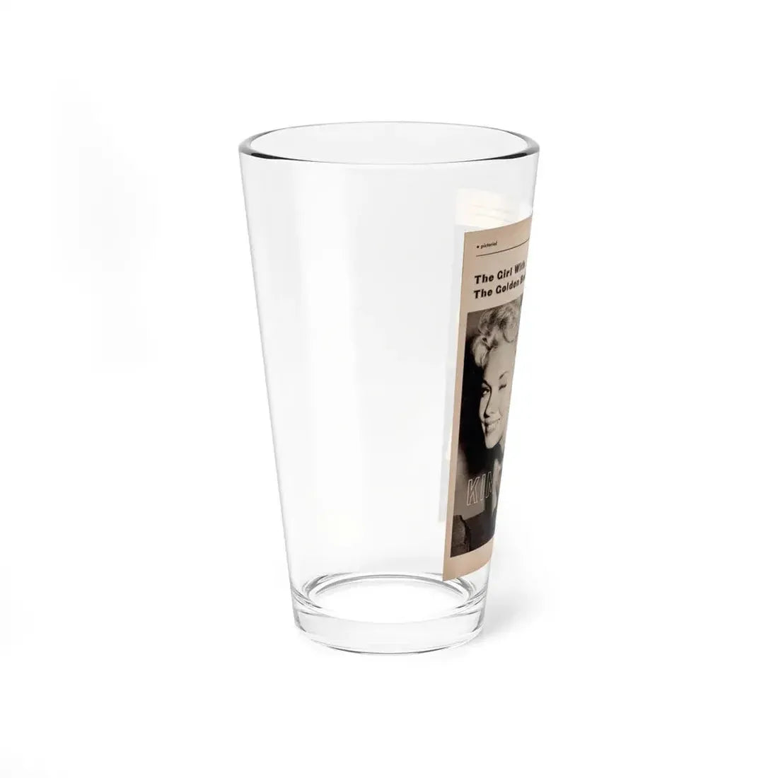 Kim Novak #343 (Vintage Female Icon) Pint Glass 16oz - Go Mug Yourself