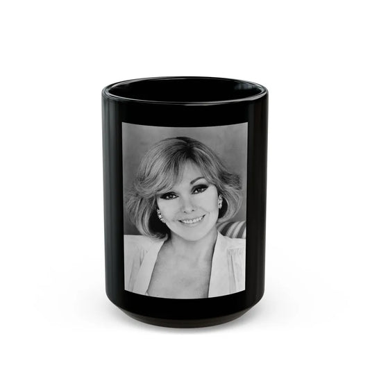 Kim Novak #349 (Vintage Female Icon) Black Coffee Mug-15oz-Go Mug Yourself