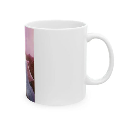 Kim Novak #350 (Vintage Female Icon) White Coffee Mug-Go Mug Yourself