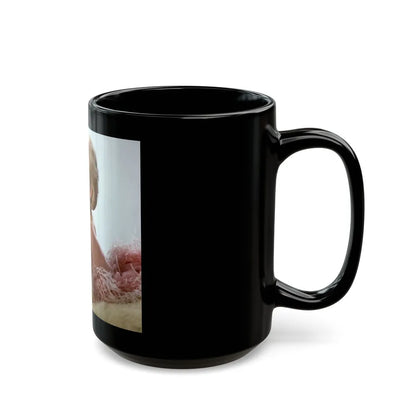 Kim Novak #355 (Vintage Female Icon) Black Coffee Mug-Go Mug Yourself