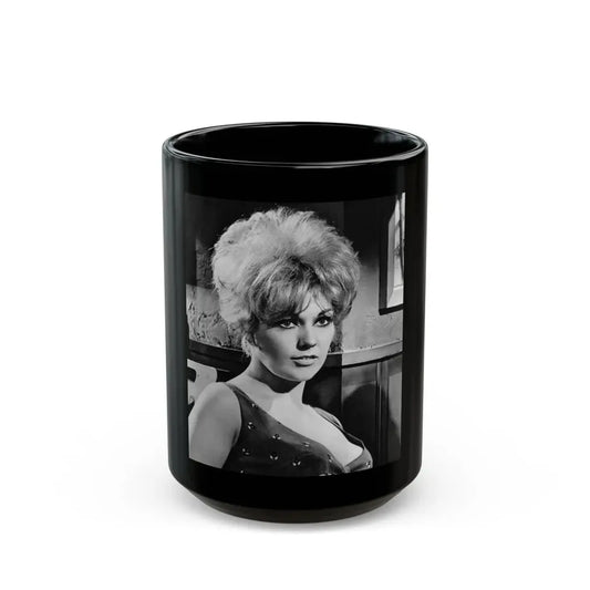 Kim Novak #371 (Vintage Female Icon) Black Coffee Mug 15oz - Go Mug Yourself