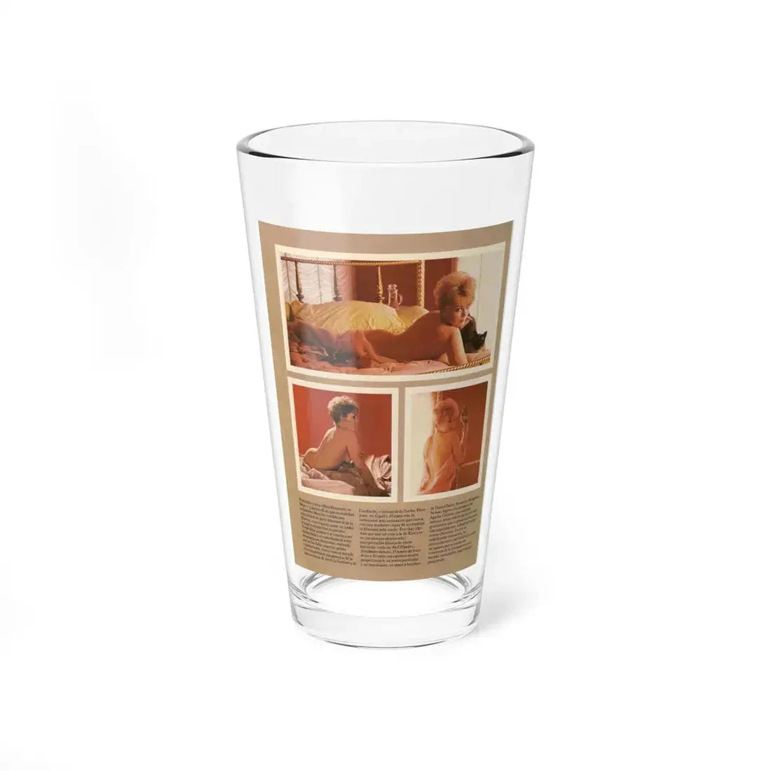 Kim Novak #374 (Vintage Female Icon) Pint Glass 16oz 16oz - Go Mug Yourself