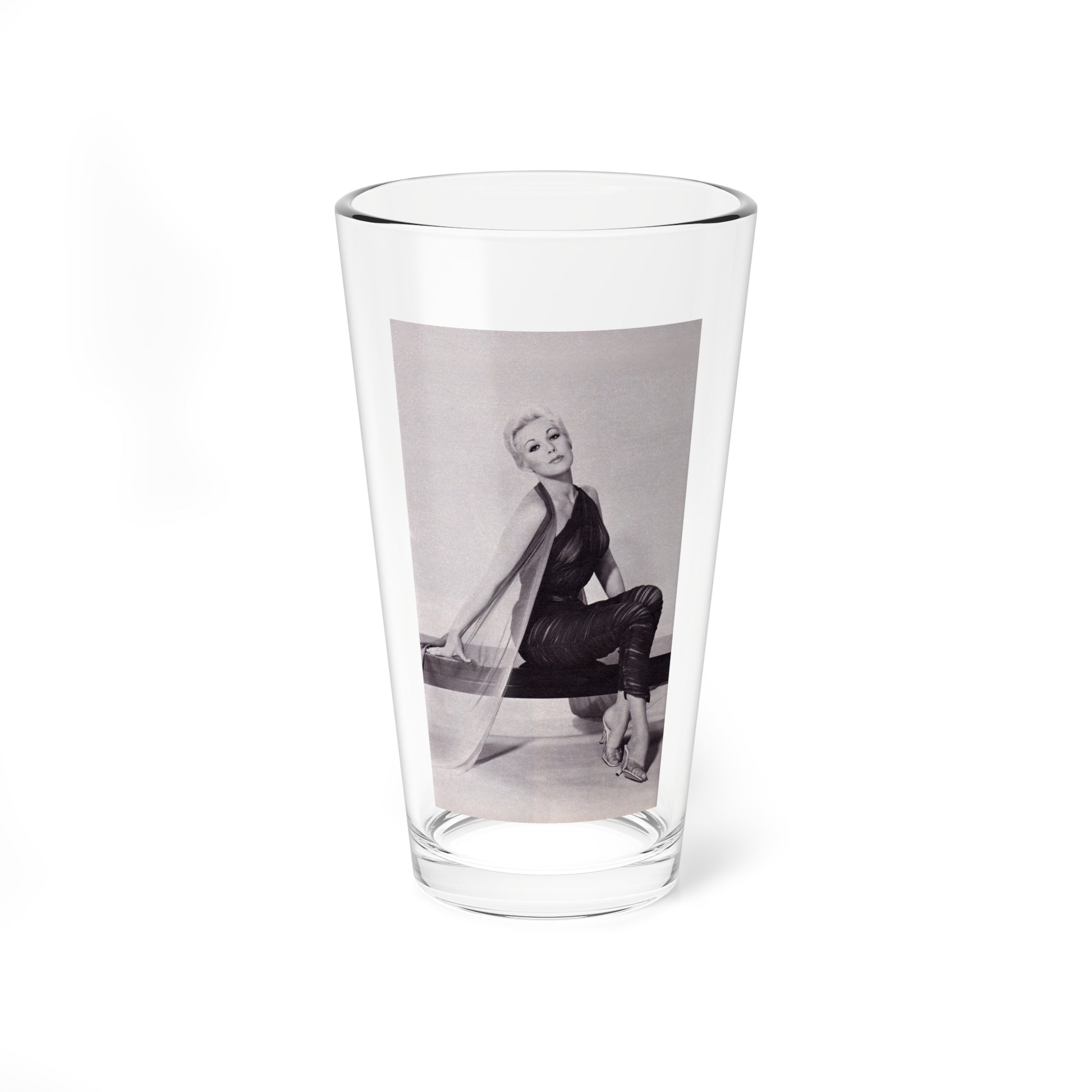 Kim Novak #380 (Vintage Female Icon) Pint Glass 16oz-16oz-Go Mug Yourself