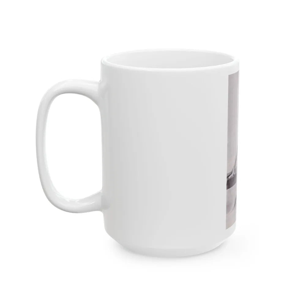 Kim Novak #380 (Vintage Female Icon) White Coffee Mug-Go Mug Yourself