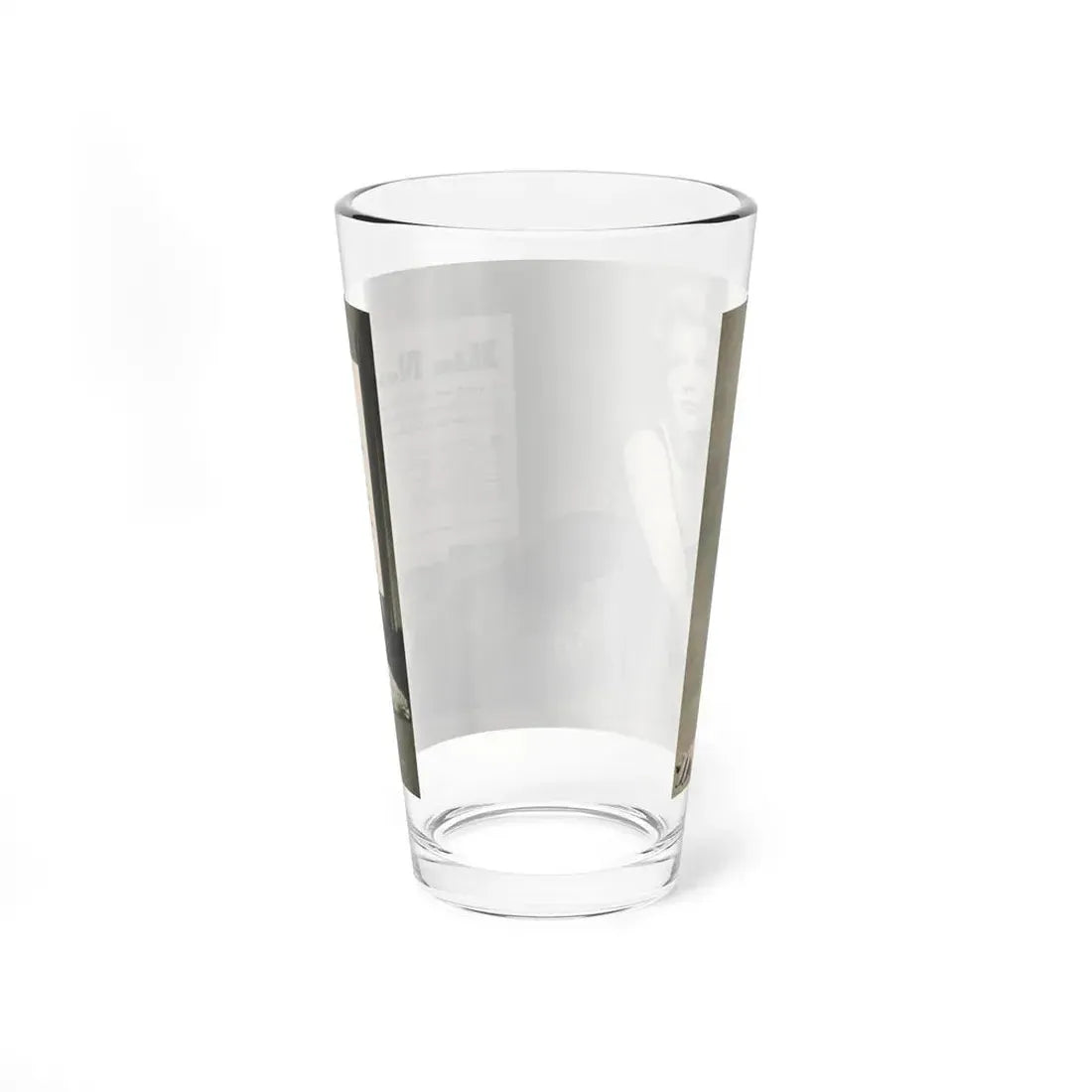 Kim Novak #383 - Fabulous Females Mag. Issue #1 '55 - 1 B&W Centerfold (Vintage Female Icon) Pint Glass 16oz - Go Mug Yourself