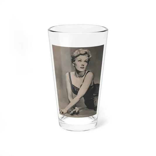 Kim Novak #383 - Fabulous Females Mag. Issue #1 '55 - 1 B&W Photo (Vintage Female Icon) Pint Glass 16oz 16oz - Go Mug Yourself
