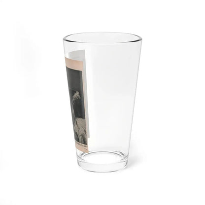 Kim Novak #385 - Fabulous Females Mag. Issue #1 '55 - 1 B&W Photo (Vintage Female Icon) Pint Glass 16oz - Go Mug Yourself