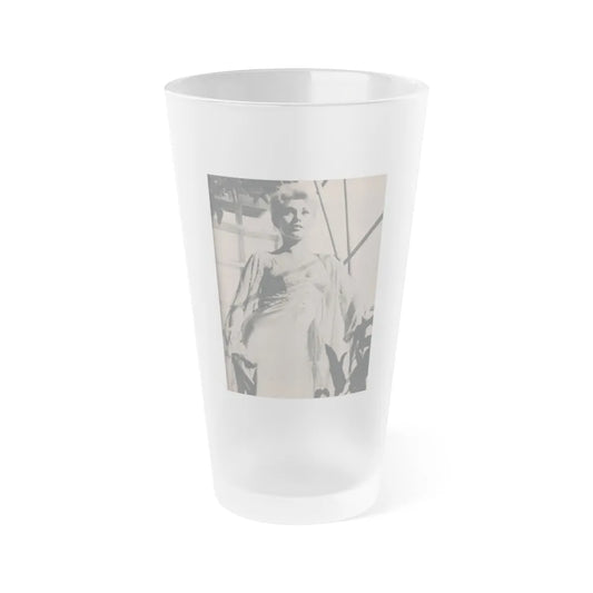 Kim Novak #386 - Fabulous Females Mag. Issue #1 '55 - 1 B&W Photo (Vintage Female Icon) Frosted Pint 16oz-16oz-Frosted-Go Mug Yourself