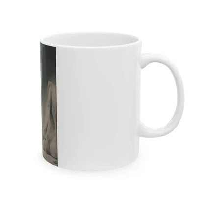 Kim Novak #389 - Fabulous Females Mag. Issue #1 '55 - 1 B&W Photo (Vintage Female Icon) White Coffee Mug - Go Mug Yourself