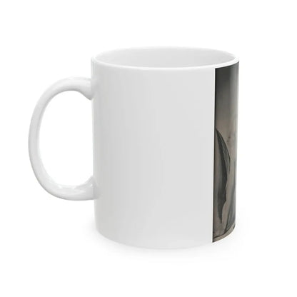 Kim Novak #390 - Fabulous Females Mag. Issue #1 '55 - 1 B&W Photo 1 (Vintage Female Icon) White Coffee Mug - Go Mug Yourself