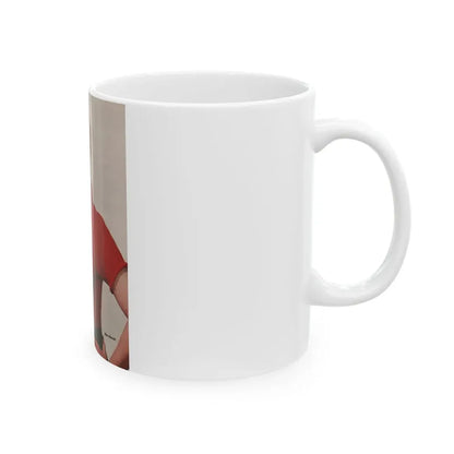Kim Novak #393 - Photoplay Pin-Ups Magazine Issue #5 (Vintage Female Icon) White Coffee Mug - Go Mug Yourself