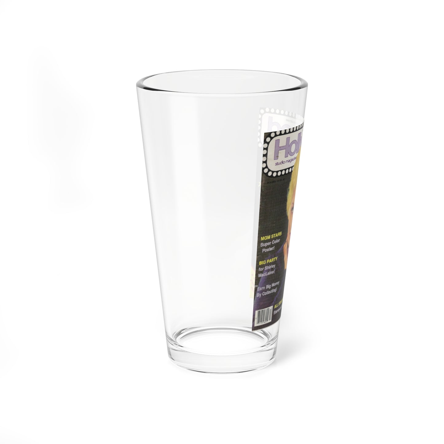 Kim Novak #70 - Mag. Cover (Vintage Female Icon) Pint Glass 16oz-Go Mug Yourself