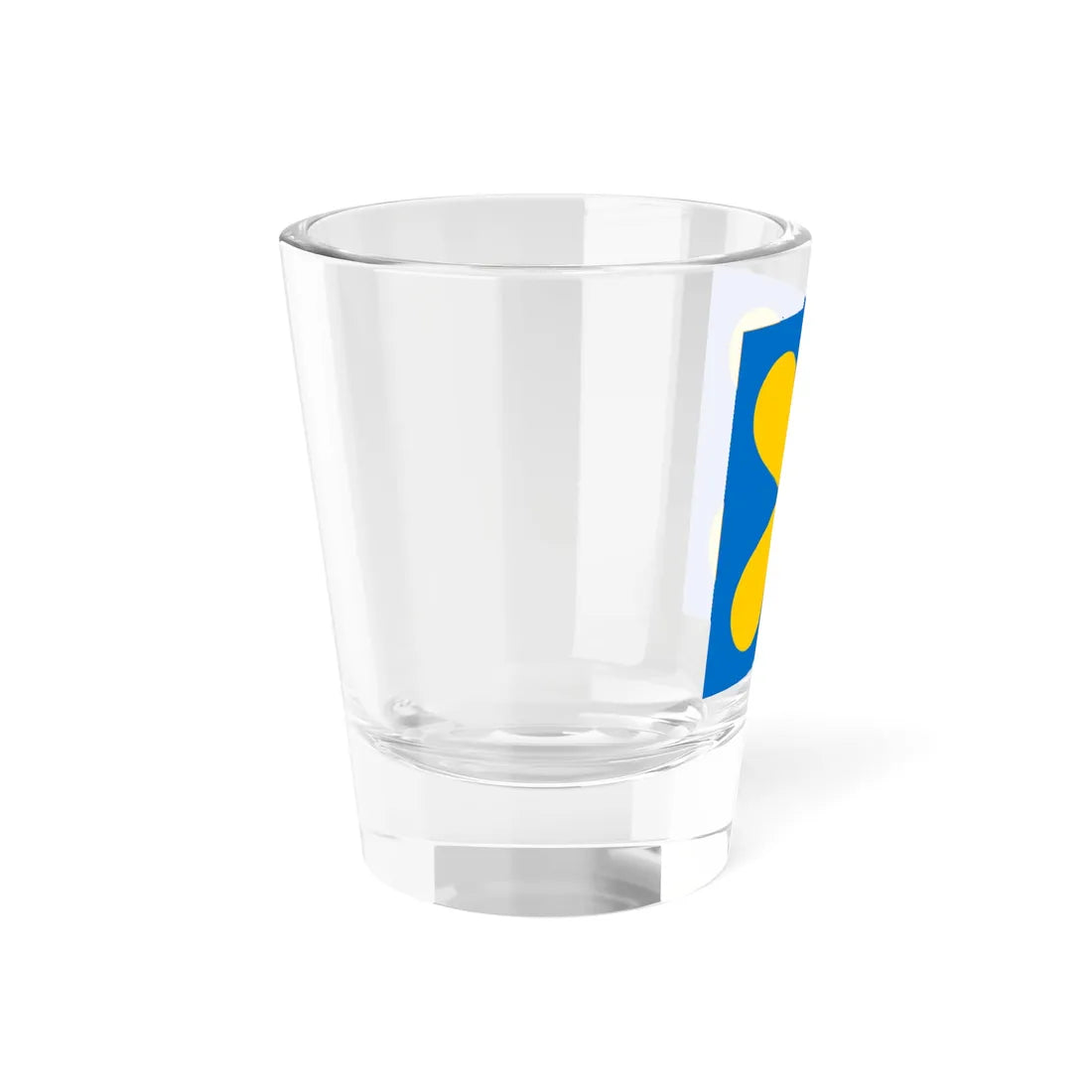 Kimitoön flag (Finland) Shot Glass 1.5oz - Go Mug Yourself