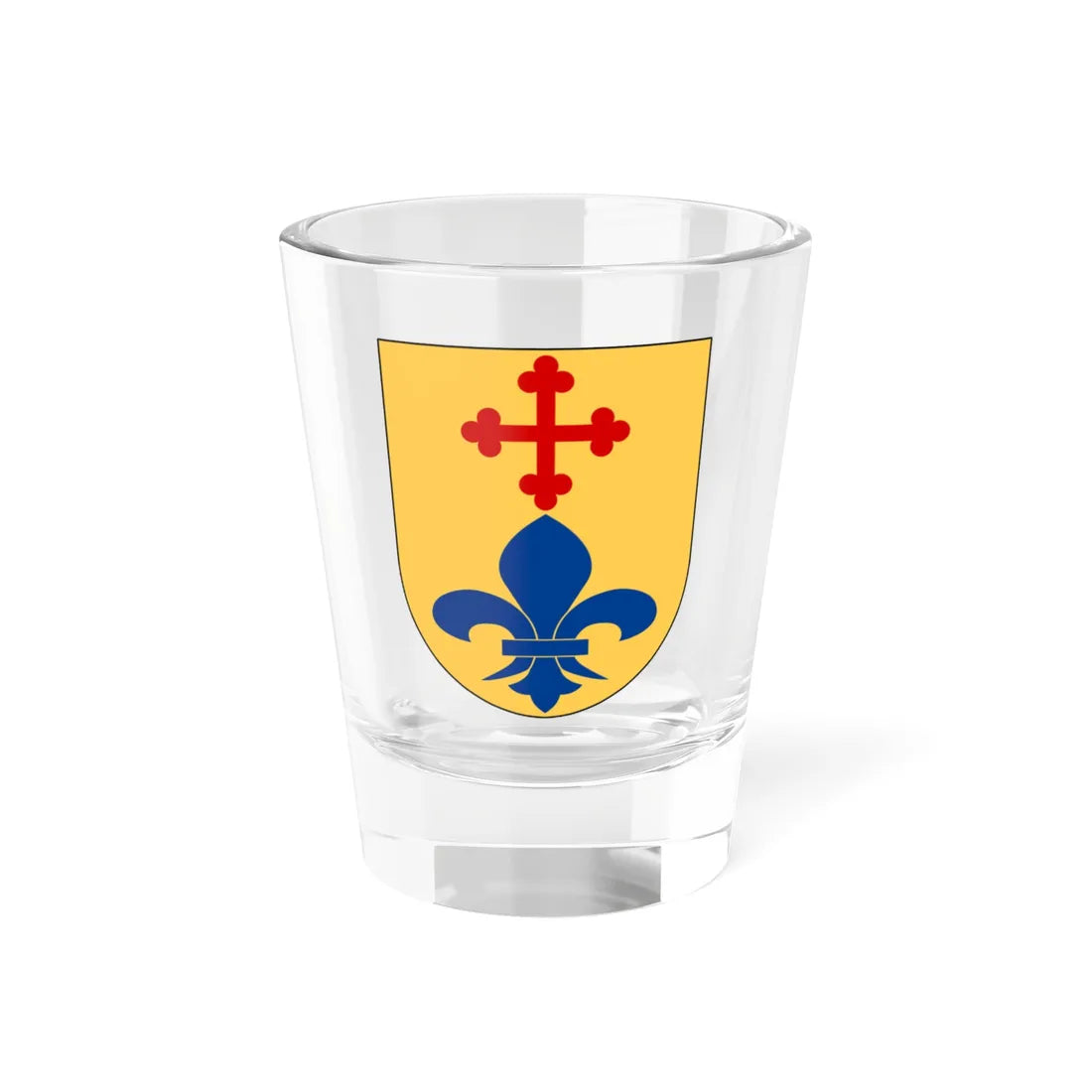 Kimstad församling vapen (Sweden) (Coat of Arms) Shot Glass 1.5oz 1.5oz - Go Mug Yourself