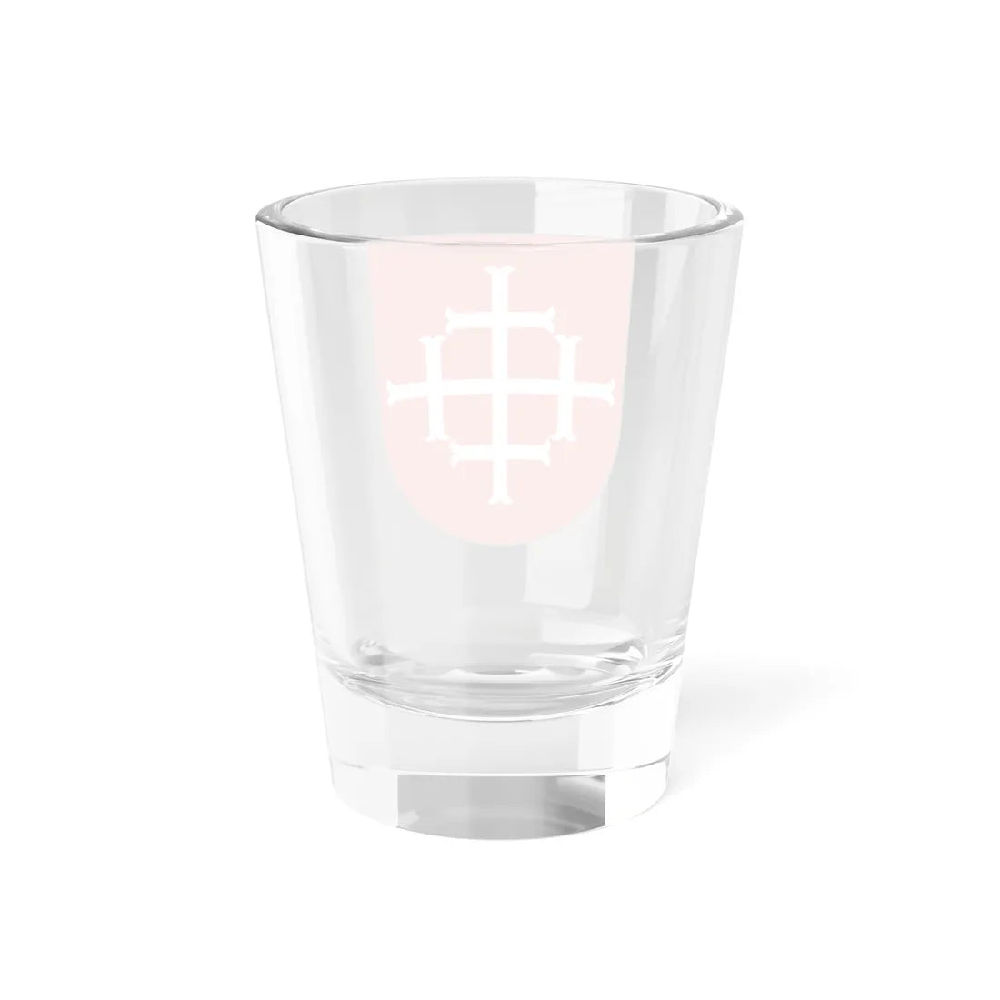 Kinda härad vapen (Sweden) (Coat of Arms) Shot Glass 1.5oz - Go Mug Yourself