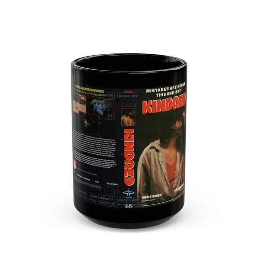 KINDRED AMANDA PAYS (VHS COVER) - Black Coffee Mug 15oz - Go Mug Yourself