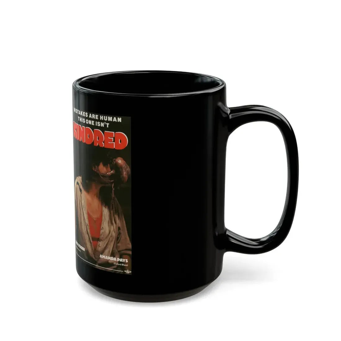 KINDRED AMANDA PAYS (VHS COVER) - Black Coffee Mug - Go Mug Yourself